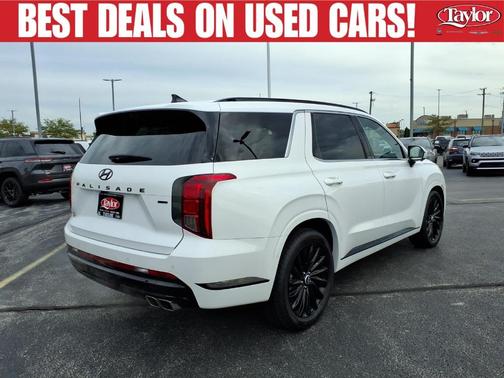 Hyper White 2024 Hyundai PALISADE Calligraphy Night Edition