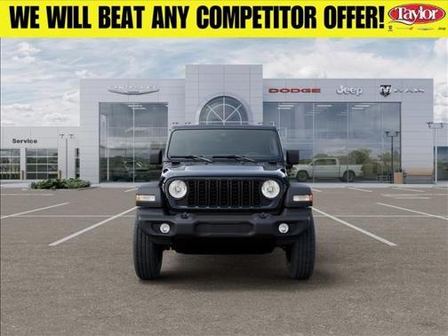 Black Clearcoat 2026 Jeep Wrangler Sport