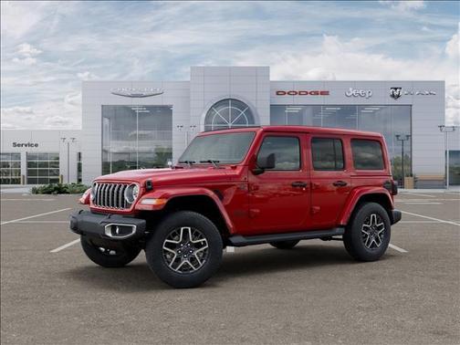 Firecracker Red Clearcoat 2026 Jeep Wrangler Sahara