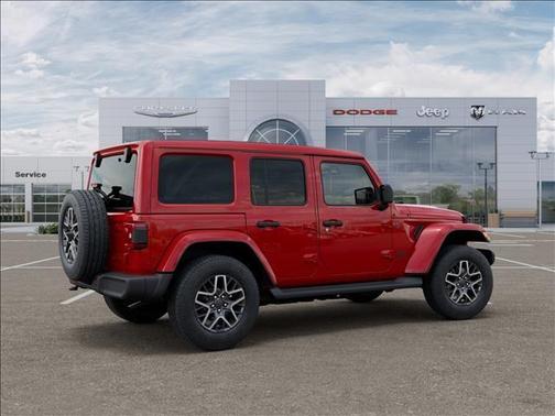 Firecracker Red Clearcoat 2026 Jeep Wrangler Sahara