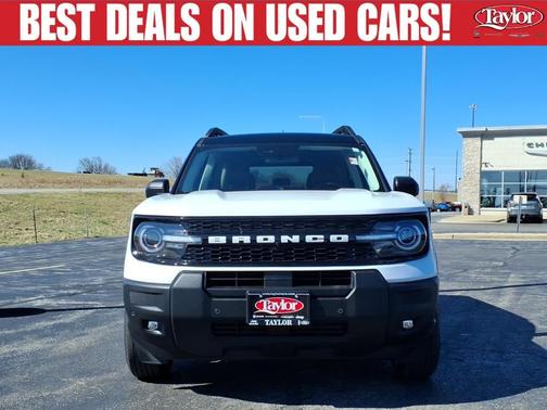 Oxford White 2025 Ford Bronco Sport Outer Banks