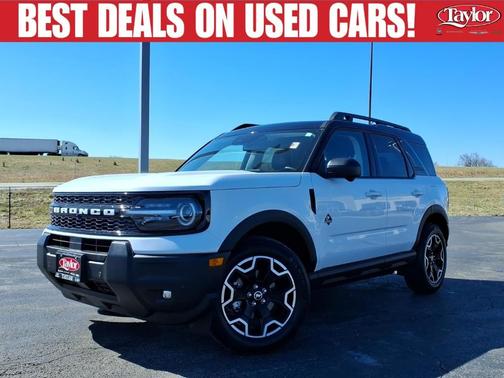 Oxford White 2025 Ford Bronco Sport Outer Banks