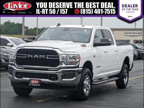 Bright White Clearcoat 2020 RAM 3500 Big Horn