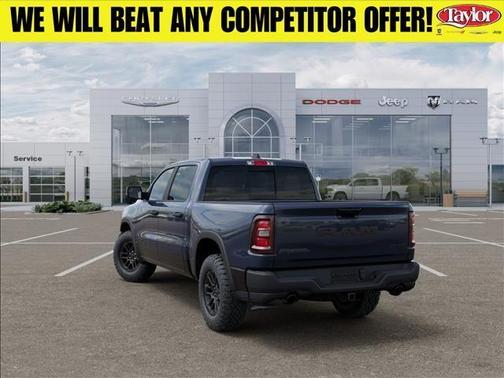Blue Metallic 2026 RAM 1500 Rebel