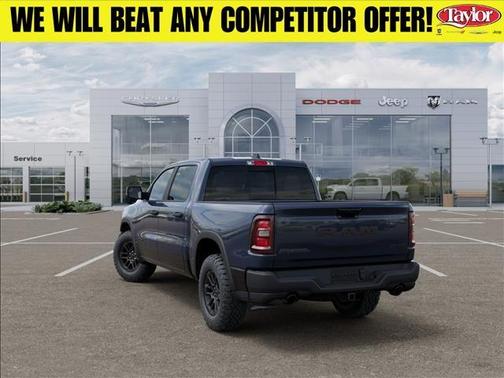 Blue Metallic 2026 RAM 1500 Rebel