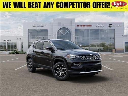 Diamond Black 2026 Jeep Compass Limited