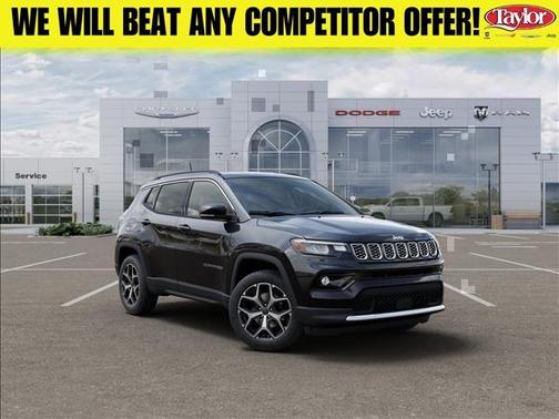 Diamond Black 2026 Jeep Compass Limited