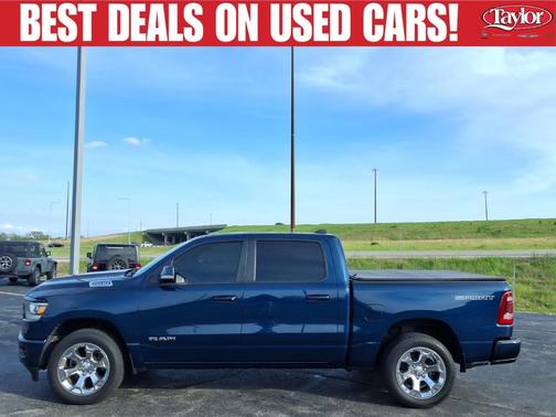 Patriot Blue Pearlcoat 2022 RAM 1500 Big Horn