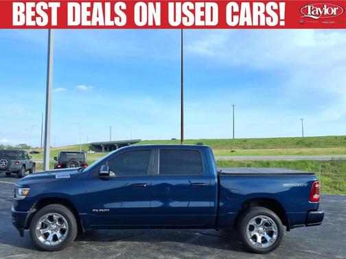 Patriot Blue Pearlcoat 2022 RAM 1500 Big Horn