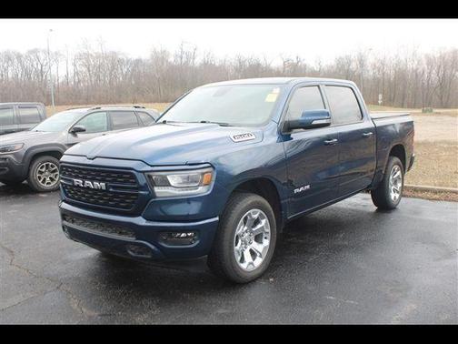 Patriot Blue Pearlcoat 2022 RAM 1500 Big Horn