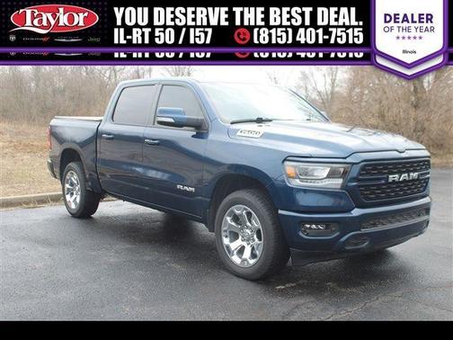 Patriot Blue Pearlcoat 2022 RAM 1500 Big Horn