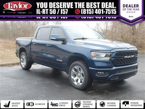 Patriot Blue Pearlcoat 2022 RAM 1500 Big Horn