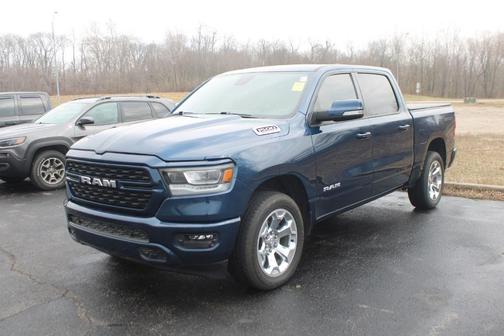 Patriot Blue Pearlcoat 2022 RAM 1500 Big Horn
