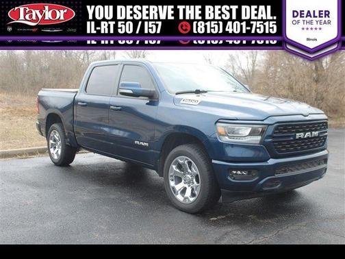 Patriot Blue Pearlcoat 2022 RAM 1500 Big Horn