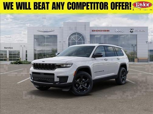 Bright White Clearcoat 2025 Jeep Grand Cherokee L Laredo