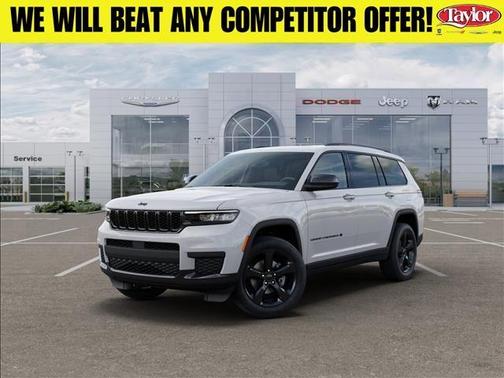 Bright White Clearcoat 2025 Jeep Grand Cherokee L Laredo