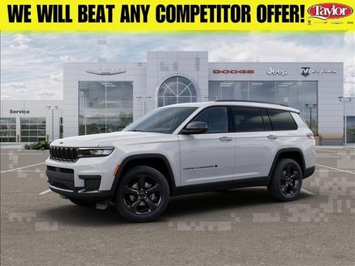 Bright White Clearcoat 2025 Jeep Grand Cherokee L Laredo