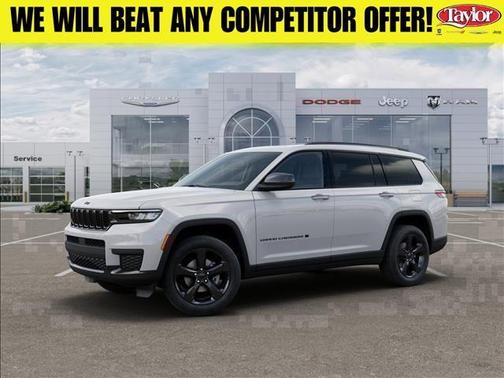 Bright White Clearcoat 2025 Jeep Grand Cherokee L Laredo