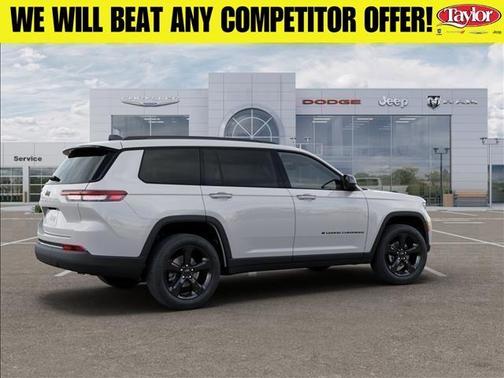 Bright White Clearcoat 2025 Jeep Grand Cherokee L Laredo