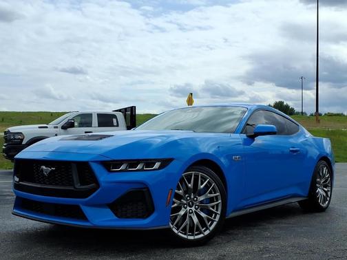 Grabber Blue 2024 Ford Mustang GT Premium