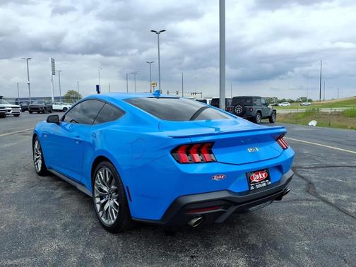 Grabber Blue 2024 Ford Mustang GT Premium