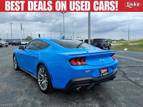 Grabber Blue 2024 Ford Mustang GT Premium