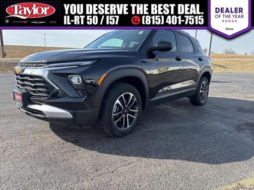 Mosaic Black Metallic 2025 Chevrolet Trailblazer LT