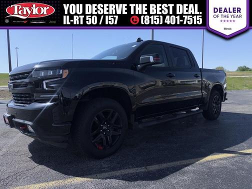 Black 2021 Chevrolet Silverado 1500 RST