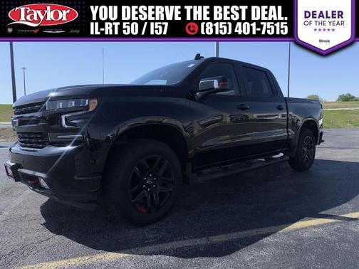 Black 2021 Chevrolet Silverado 1500 RST