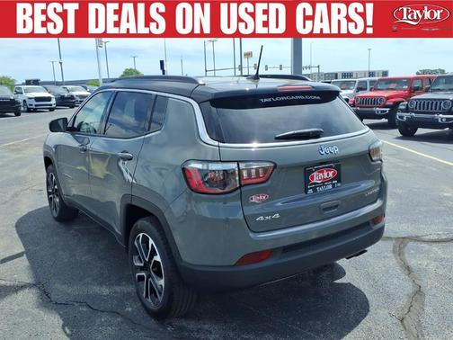 Sting Gray Clearcoat 2022 Jeep Compass Limited