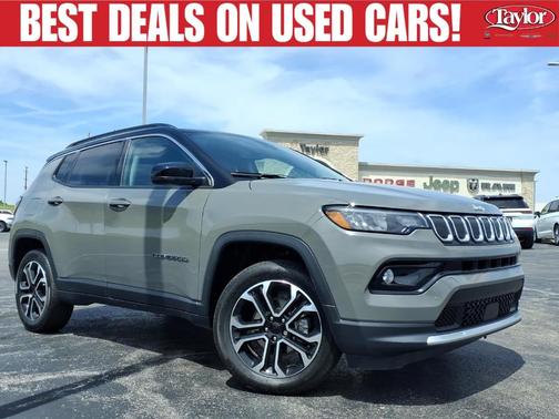Sting Gray Clearcoat 2022 Jeep Compass Limited