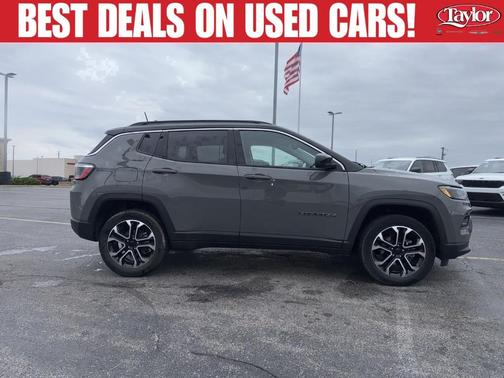 Sting Gray Clearcoat 2022 Jeep Compass Limited