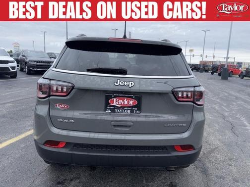 Sting Gray Clearcoat 2022 Jeep Compass Limited