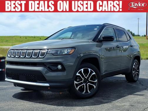 Sting Gray Clearcoat 2022 Jeep Compass Limited