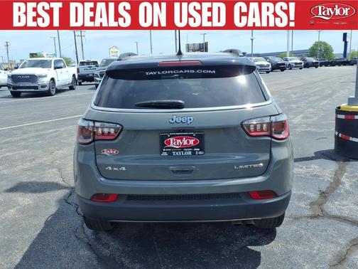 Sting Gray Clearcoat 2022 Jeep Compass Limited