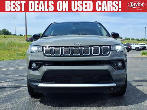 Sting Gray Clearcoat 2022 Jeep Compass Limited