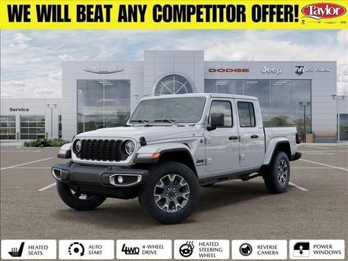Bright White Clearcoat 2026 Jeep Gladiator Sport