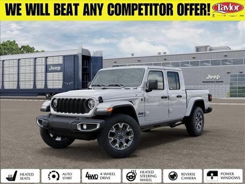 Bright White Clearcoat 2026 Jeep Gladiator Sport