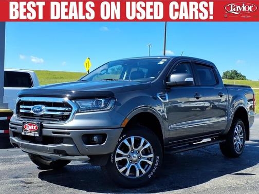Gray Metallic 2022 Ford Ranger Lariat