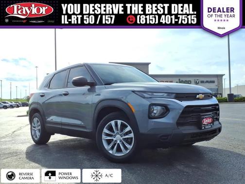 Satin Steel Metallic 2021 Chevrolet Trailblazer LS