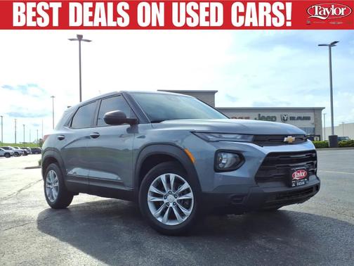 Satin Steel Metallic 2021 Chevrolet Trailblazer LS
