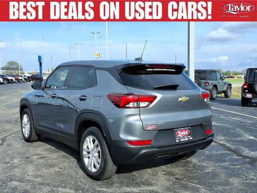 Satin Steel Metallic 2021 Chevrolet Trailblazer LS