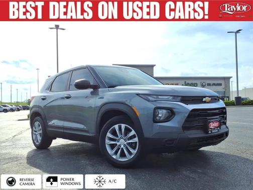 Satin Steel Metallic 2021 Chevrolet Trailblazer LS