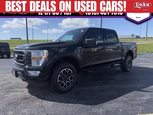 Black Metallic 2021 Ford F-150 XLT