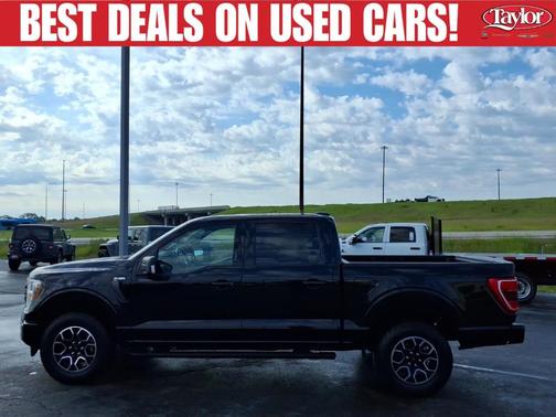 Black Metallic 2021 Ford F-150 XLT