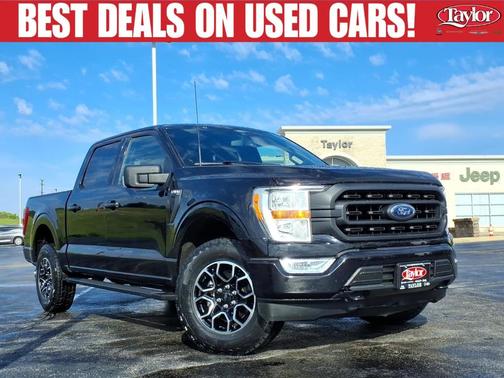 Black Metallic 2021 Ford F-150 XLT