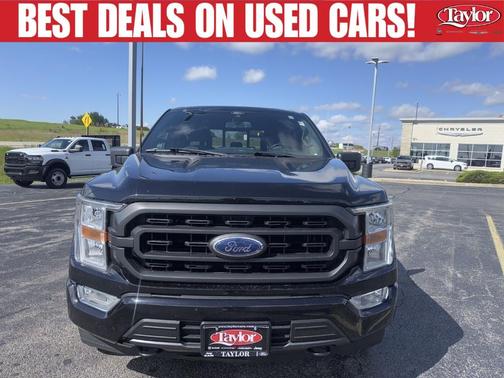 Black Metallic 2021 Ford F-150 XLT