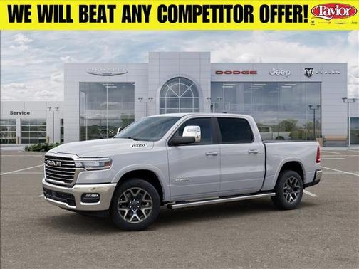 Bright White Clearcoat 2026 RAM 1500 Laramie