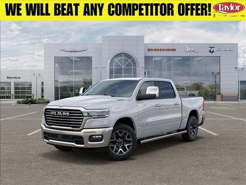 Bright White Clearcoat 2026 RAM 1500 Laramie