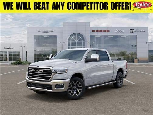 Bright White Clearcoat 2026 RAM 1500 Laramie